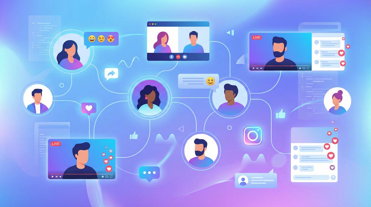 抖音风社区互动视频